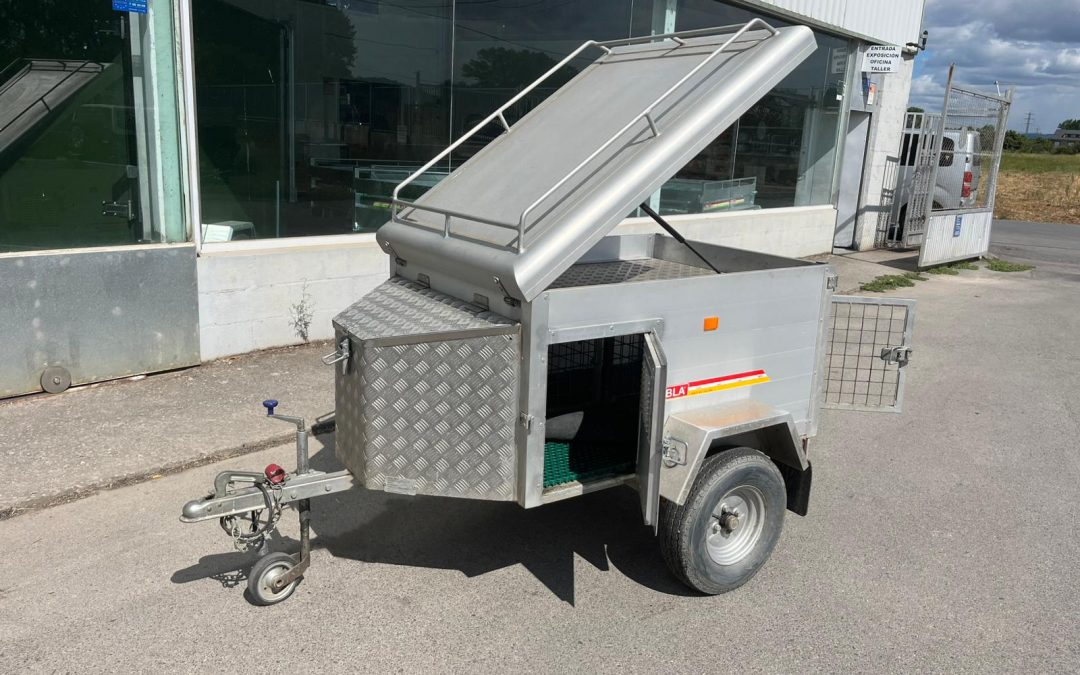 Remolque de caza usado 1,30×1,00