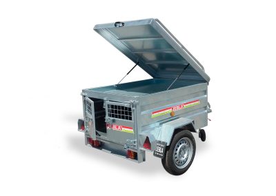 Remolque caza galvanizado de 1,30×1,00×0,65